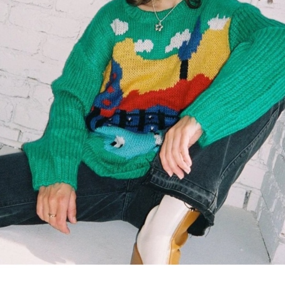 Lisa Says Gah! Farm sweater - Picture 3 of 7